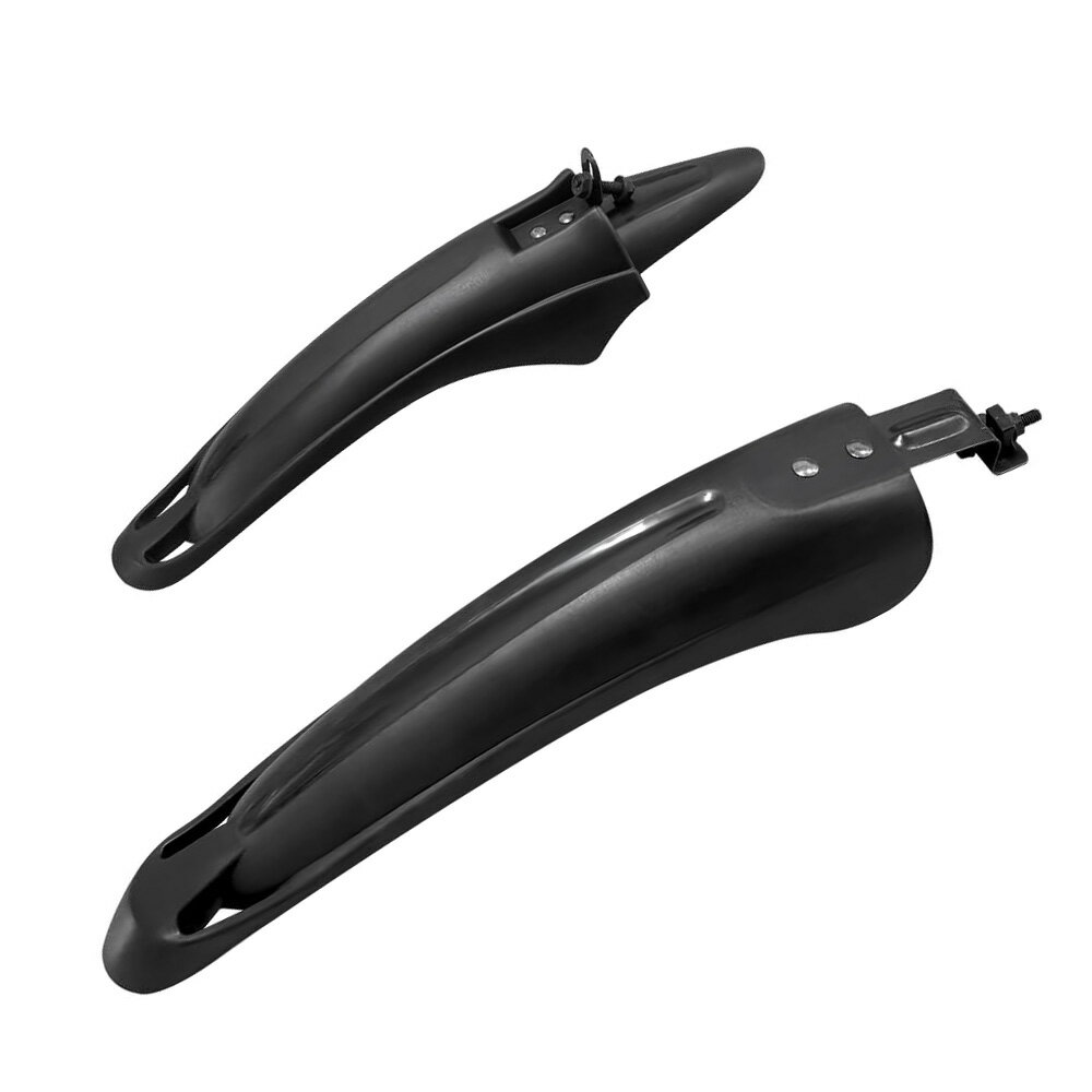 自転車用泥除け マッドガード 前後 フェンダー 泥よけ フロントフェンダー リアフェンダー セット ロードバイク/マウンテンバイク/クロスバイク用 簡単取り付き ABS材質 耐久性 防水性