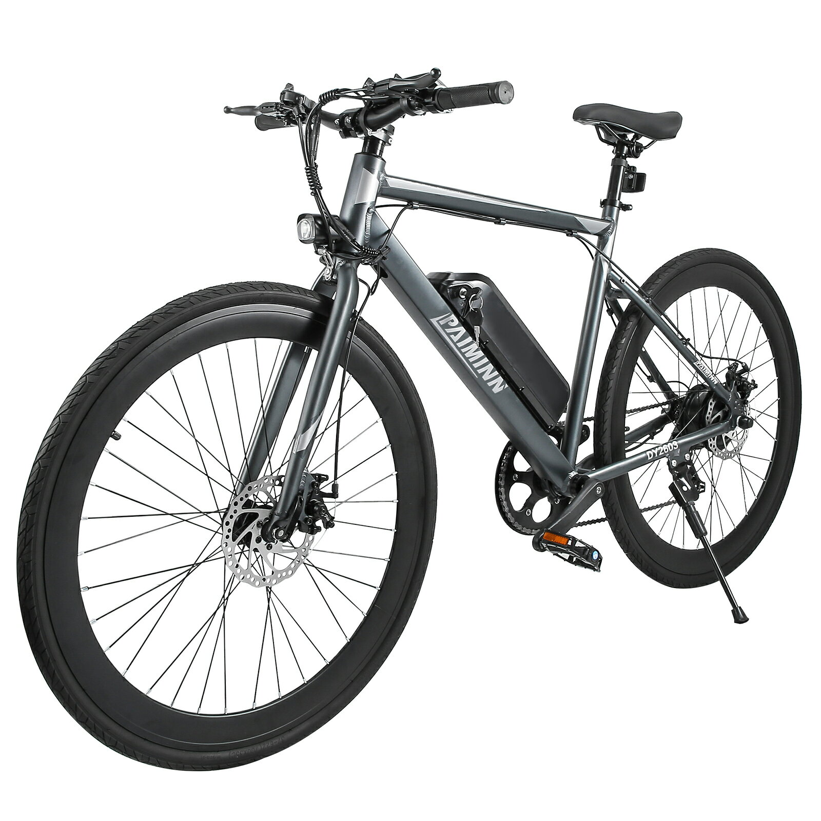 Paiminn 電動アシスト自転車 ロードバイク タイヤ700x35C ロードバイク 軽量アルミフレーム 36V10.4ah..