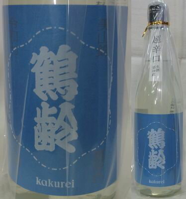新潟・青木酒造　鶴齢(かくれい) 露草色(つゆくさいろ) 美山錦　生原酒　720ml