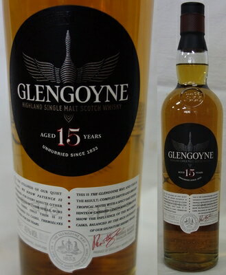 GLENGOYNE グレンゴイン 15年　43％　700ml