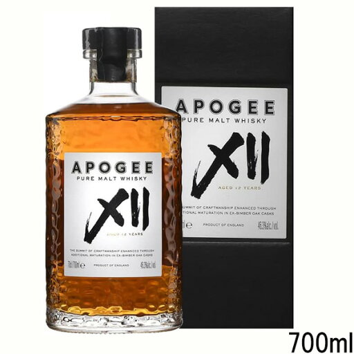 アポジー XII 12年 ピュアモルトウイスキー46.3度 700ml 【箱入】 アポジー XII 12年 ピュアモルトウイスキー46.3度 700ml 【箱入】