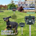 【今だけ!限定価格5,368円→4,636円 9/4迄】動物撃退器 害獣撃退器 超音波 フラッシュライト 警報音 USB充電式 防水 5モード 猫 鳥 ネズミ ...