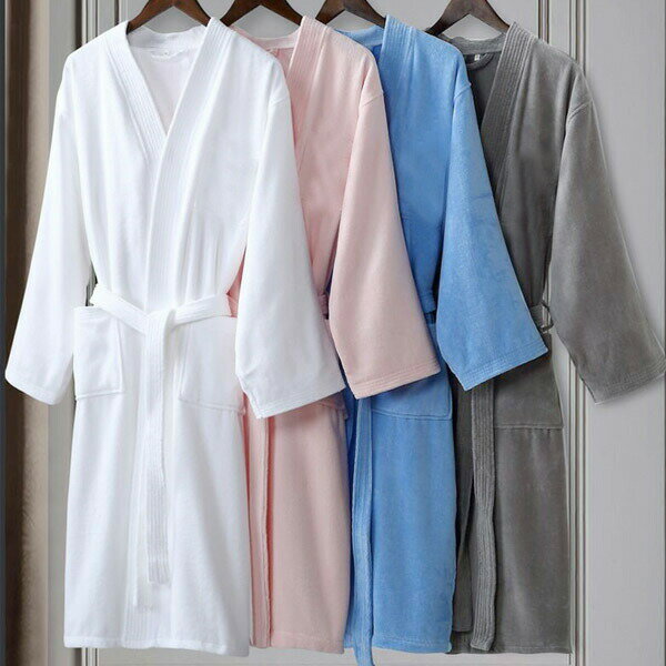 【P2倍！4780円→実質4684円 11/17まで】メンズ バスローブ メンズ タオル地 バスローブ レディース ホ..