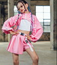 【激安販売中!】子供服 演出 舞台服 キッズ ダンス衣装 セットアップ パーカー タンクトップ パンツ へそ出し 女の子 ジャッズ ダンス衣装 ヒップホップ ダンスウェア ストリート レッスン着 jazz 原宿 hiphop 女の子 3点セット キッズダンス
