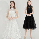 【激安販売中!】ドレス 大人 ピアノ発表会 結婚式 パーティードレス 白 お呼ばれワンピース お呼ばれ 演奏会 ノースリーブ レース 二次会 同窓会 披露宴 卒業式 ブライズ パーティードレス Aライン フォーマルドレス お姫系 黒 高校生 中高生 結婚式