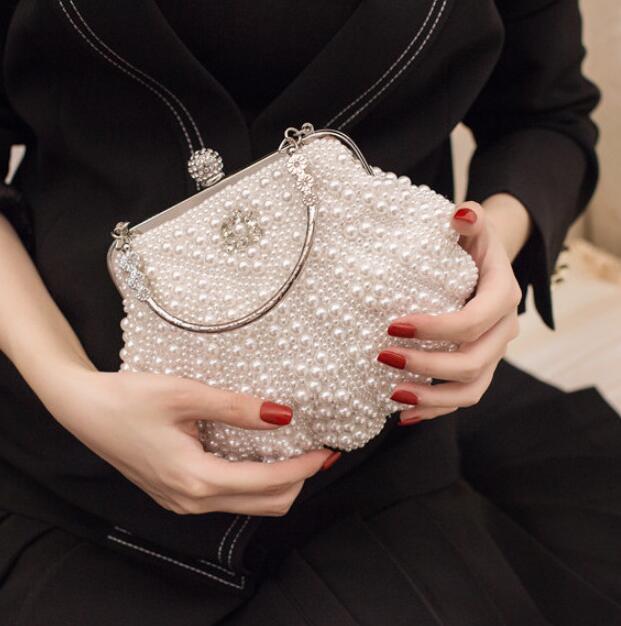 【4332円→実質4245円 P2利用! 11/27 01:59迄】パーティーバッグ 結婚式 クラッチバッグ パーティー チェーン付き フォーマル 二次会 謝恩会 発表会 バッグ 大きめ 大容量(4)