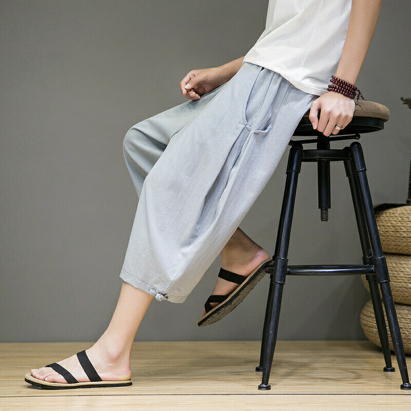 【P10倍！3830円→実質3447円 11/11まで】ワイドパンツ メンズ 大きいサイズ ボトムス シンプル リラックス 窮屈感なし 足ラインを拾わない イージーパンツ メンズ 3COLORS 通気性 吸湿性抜群 滑らかな肌触り 春夏 薄手 ストリート感 膝下丈 カジュアル 無地 薄手 ゆったり