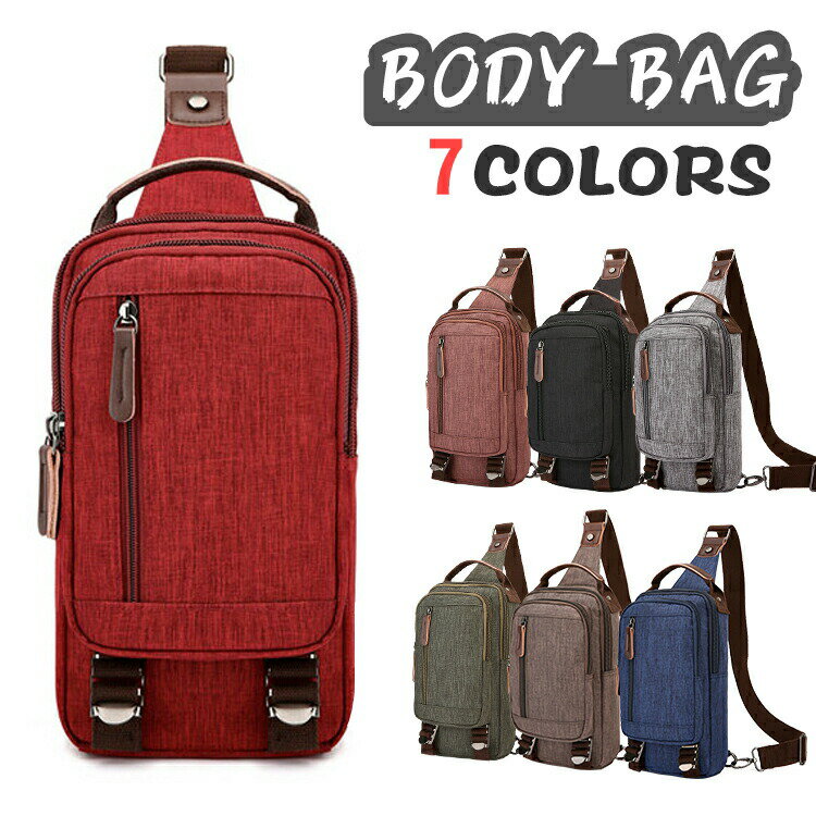 【P2倍!激安11/27 01:59迄】ボディバッグ ショルダーバッグ メッセンジャーバッグ 斜めがけ メンズ レ..