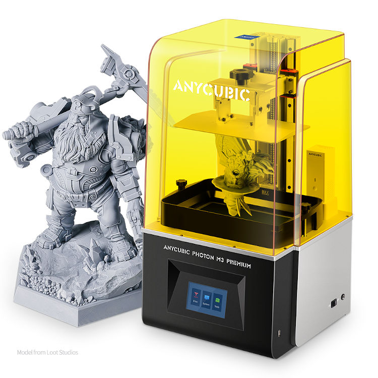 3Dץ󥿡 ¤ Photon M3 Premium  ANYCUBIC  3Dץ󥿡 8K  ®95mm/h  LCD꡼ݸ 緿3Dץ󥿡 礭¤219*123*250mm UV쥸¤ץ󥿡 Z0.005mm 8K USB Type A2.0 ̳