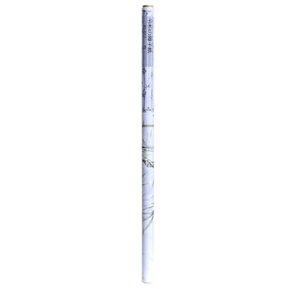 ＜23日20時からポイント5倍＞ 令和の障子紙 おしゃれ プラスチック 竹 WEB限定92cm×2.15m1枚入 RS-017 深緑の竹が、白い障子に映える UV98.5％カット 張り替え 3