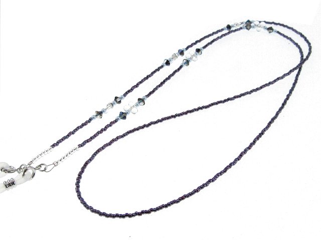 スワロフスキーチェーン9127‐02 グレー [ メガネチェーン・ひも類 5千円未満 ]【楽ギフ_包装】