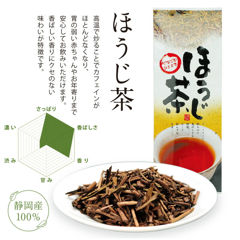 ほうじ茶 掛川茶 200g お茶 茶葉 おち