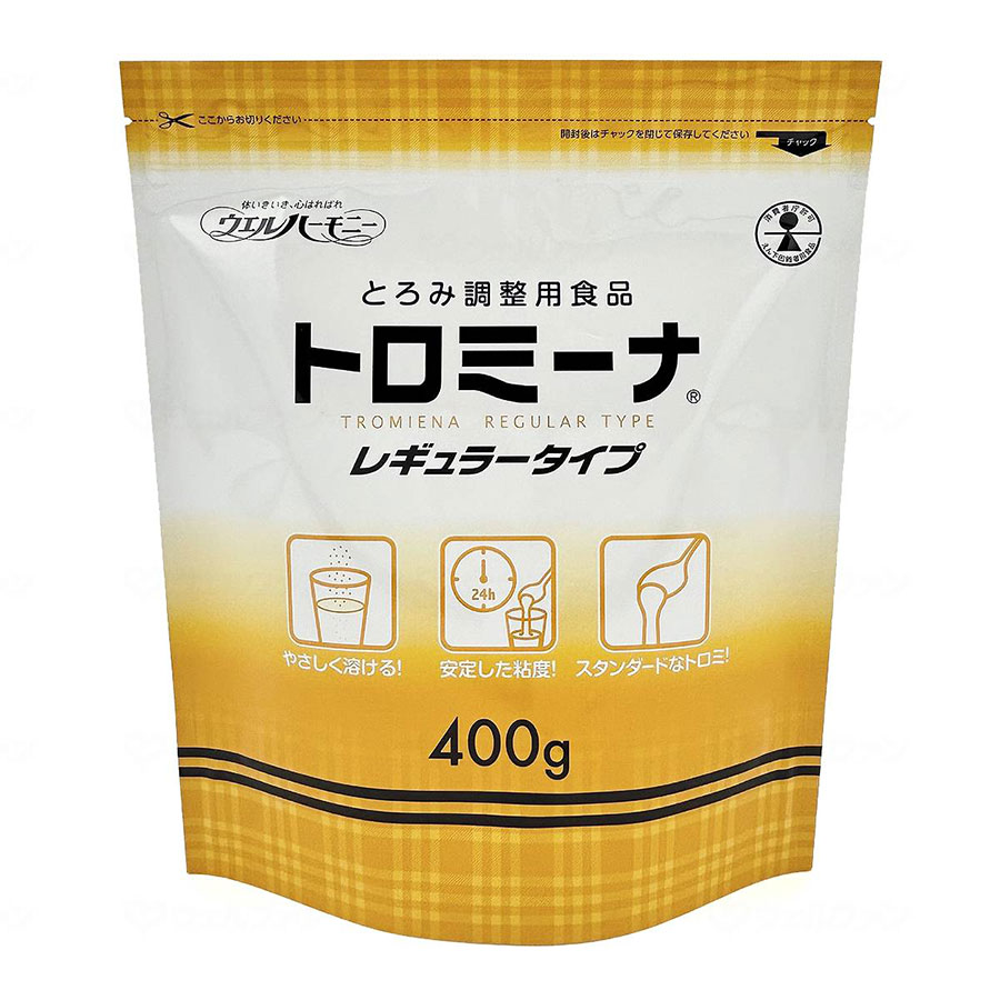 トロミーナ レギュラータイプ 400g 食事 タンパク質 蛋白質 栄養 介護 医療 介護 鉄 亜鉛 カルシウム ..