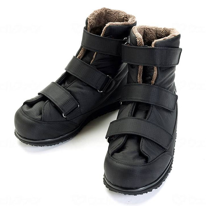 大きく開く防寒ブーツ2 介護シューズ メンズ 男性 レディース 女性 運動靴 薄い 軽量 靴 紐 消臭 お洒落 格好良い ウェルファン 掲載商品 介護 医療 保険 衛生 薬局 薬剤師 おすすめ