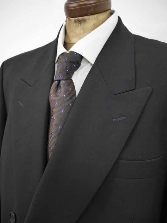 ▼スーツ〔フォーマルスーツ〕ブラック(超濃染) 【AB-L/ウエスト88cm：メンズ】KANSAI MAN スーツ メンズ【春夏モデル】【70％OFF】【SALE】【訳あり】 8499-75st