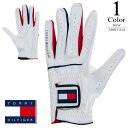 【メール便・ゆうパケット】▼ゴルフグローブ〔GLOVE〕 【S/M/L/X寸：ユニセックス】トミーヒルフィガー TOMMY HILFIGER ゴルフ グローブ レディース メンズ【ポイント2倍】【新作モデル】 thmg801