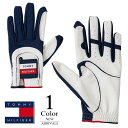 【メール便・ゆうパケット】▼グローブ〔MEN'S ONE SIZE GLOVE〕 【22-25cm：メンズ】トミーヒルフィガー TOMMY HILFIGER ゴルフ ゴルフグローブ メンズ【ポイント2倍】【新作モデル】 thmg200m