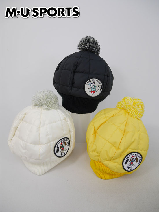 【期間限定クーポン配布中】【メール便・ゆうパケット】▼ニットキャップ〔中綿〕 【FREE:レディース】MUスポーツ エムユー スポーツ M.U SPORTS ウ...