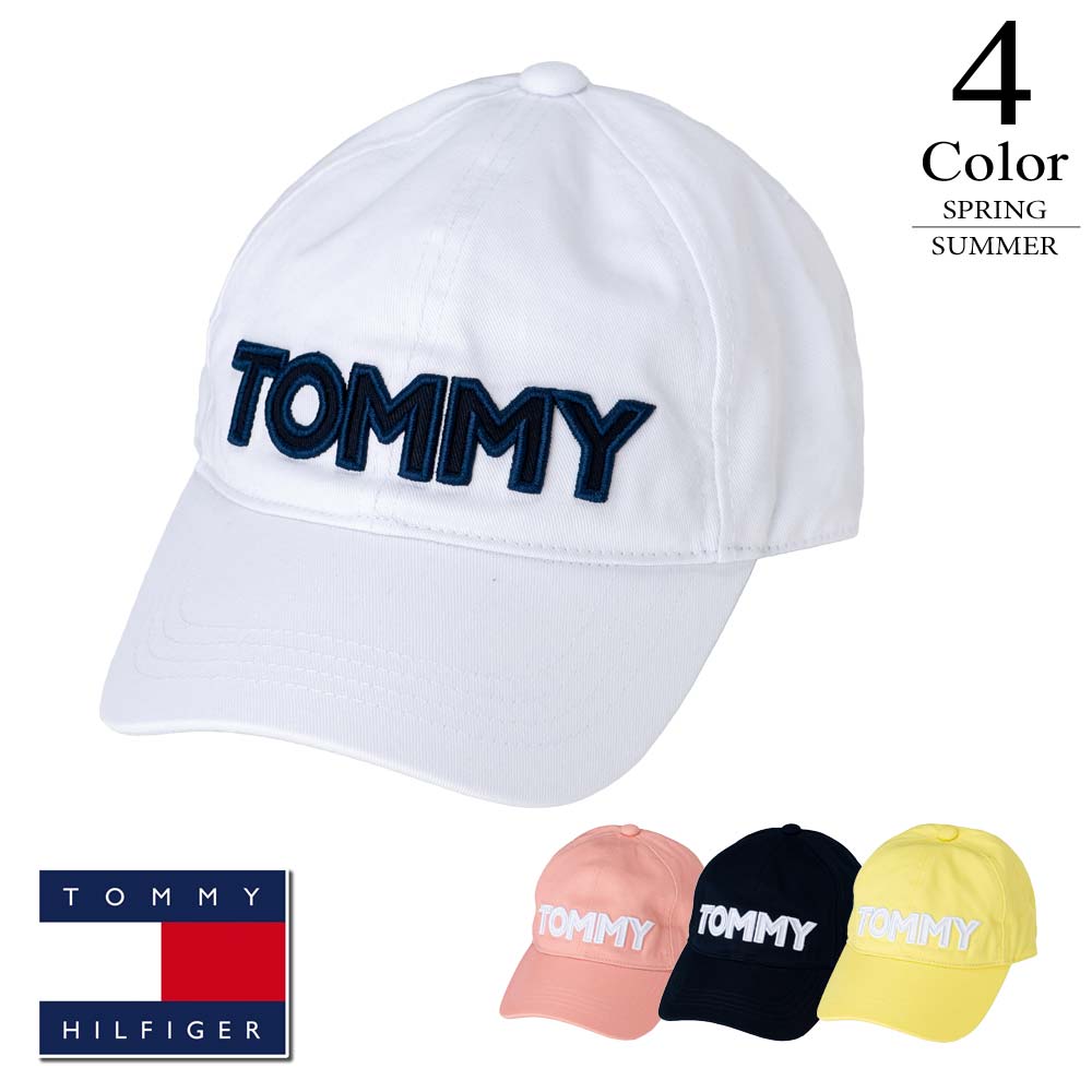 ▼キャップ〔TOMMYロゴ〕 【FREE(56cm)：レディース】トミーヒルフィガー TOMMY HILFIGER ゴルフ 帽子 レディース【ポイント5倍】【新作モデル】 thmb209f