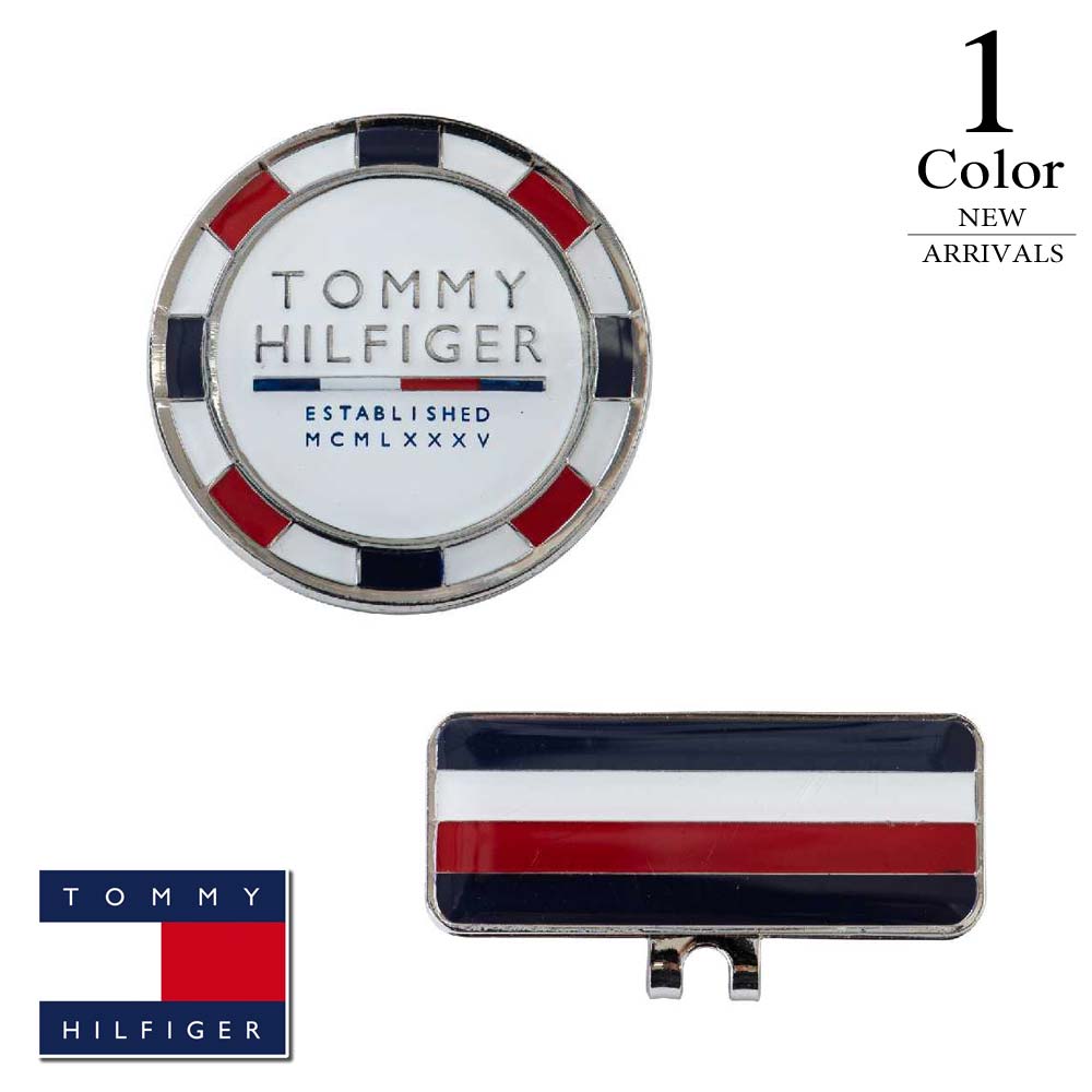 【期間限定クーポン配布中】▼マーカー〔2段〕 【φ3cm：ユニセックス】トミーヒルフィガー TOMMY HILFIGER ゴルフ マーカー メンズ レディース【ポイント5倍】【新作モデル】 thmg1fm3