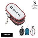 ▼ボールポーチ〔エナメルシリーズ〕 【W12×D5×H6.5cm：ユニセックス】アドミラルゴルフ Admiral GOLF ゴルフ ボールケース メンズ レディース【ポイント5倍】【2023新作モデル】 admg3be1