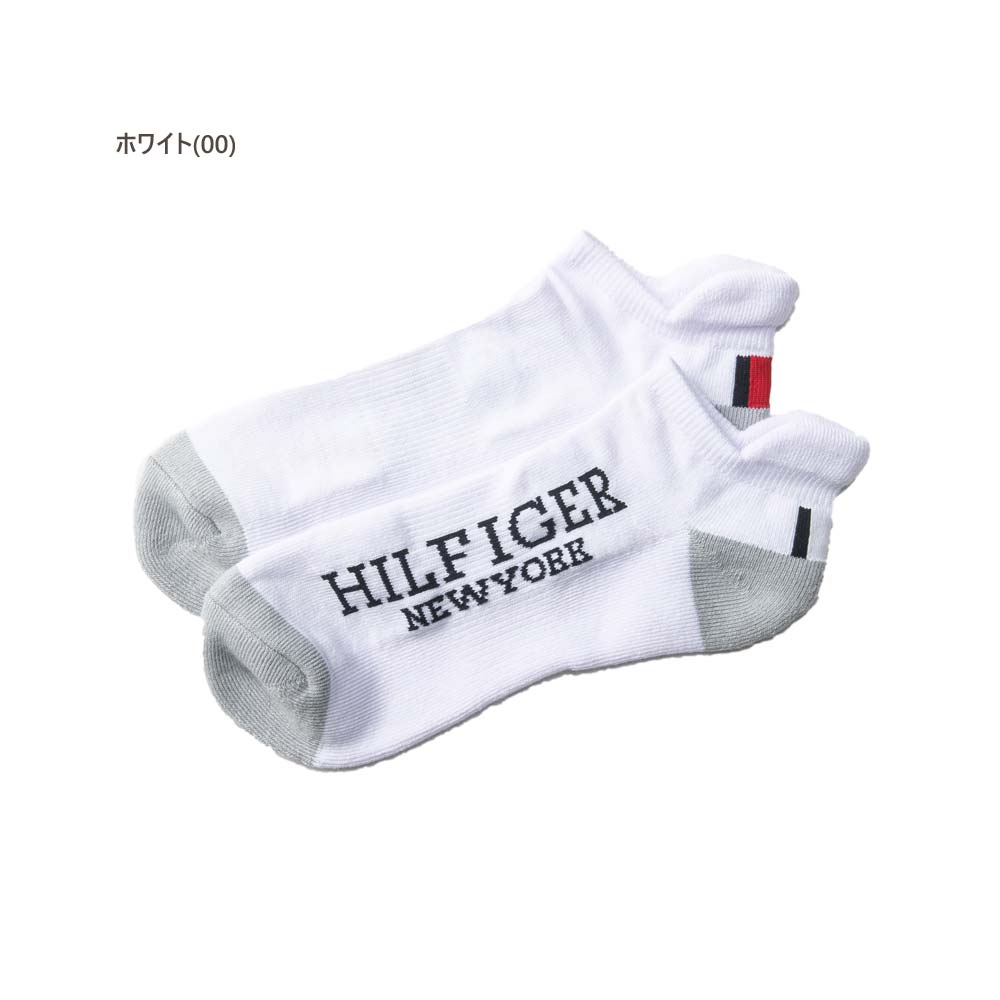 【期間限定クーポン配布中】 【メール便・ゆうパケット】▼ショートソックス〔アンクル〕 【25-27cm：メンズ】トミーヒルフィガー TOMMY HILFIGER ゴルフ 靴下 メンズ【ポイント2倍】【2024新作モデル】 thmb4sam