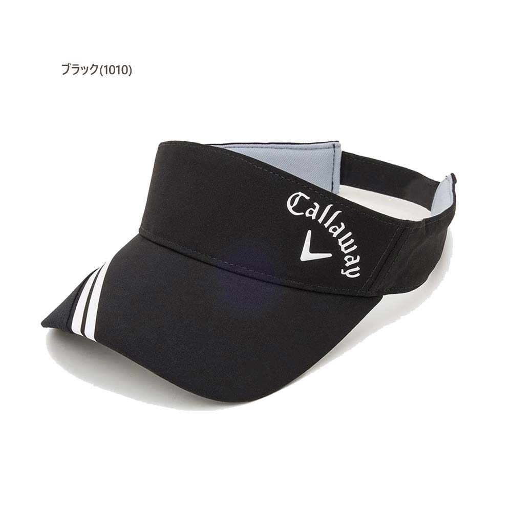 【セール 30%OFF SALE】 キャロウェイ ゴルフ アスレ バイザー〔ロゴ〕 【FREE(56cm)：レディース】 Callaway 有名プロ着用ブランド ゴルフ 帽子 レディース【春夏】c24191207 【クーポン】