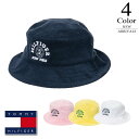 【期間限定クーポン配布中】▼ハット〔アーチロゴ〕 【FREE(57cm)：ユニセックス】トミーヒルフィガー TOMMY HILFIGER ゴルフ 帽子 レディース メンズ【ポイント5倍】【2024新作モデル】 thmb4s24