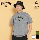 【期間限定クーポン配布中】 【メール便・ゆうパケット】▼半袖モックネックスウェット 【M/L/LL/3L寸:メンズ】キャロウェイ ゴルフ Callaway 有名...