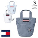 【期間限定クーポン配布中】▼ラウンドバッグ〔ストライプ〕 【W18×D18×H24cm:ユニセックス】トミーヒルフィガー TOMMY HILFIGER ゴルフ ...