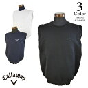 【セール/30%OFF】キャロウェイ ゴルフウェア ベスト〔クルーネック〕 c25119101 【M/L/LL寸:メンズ】ゴルフ Callaway キャロウエイ...