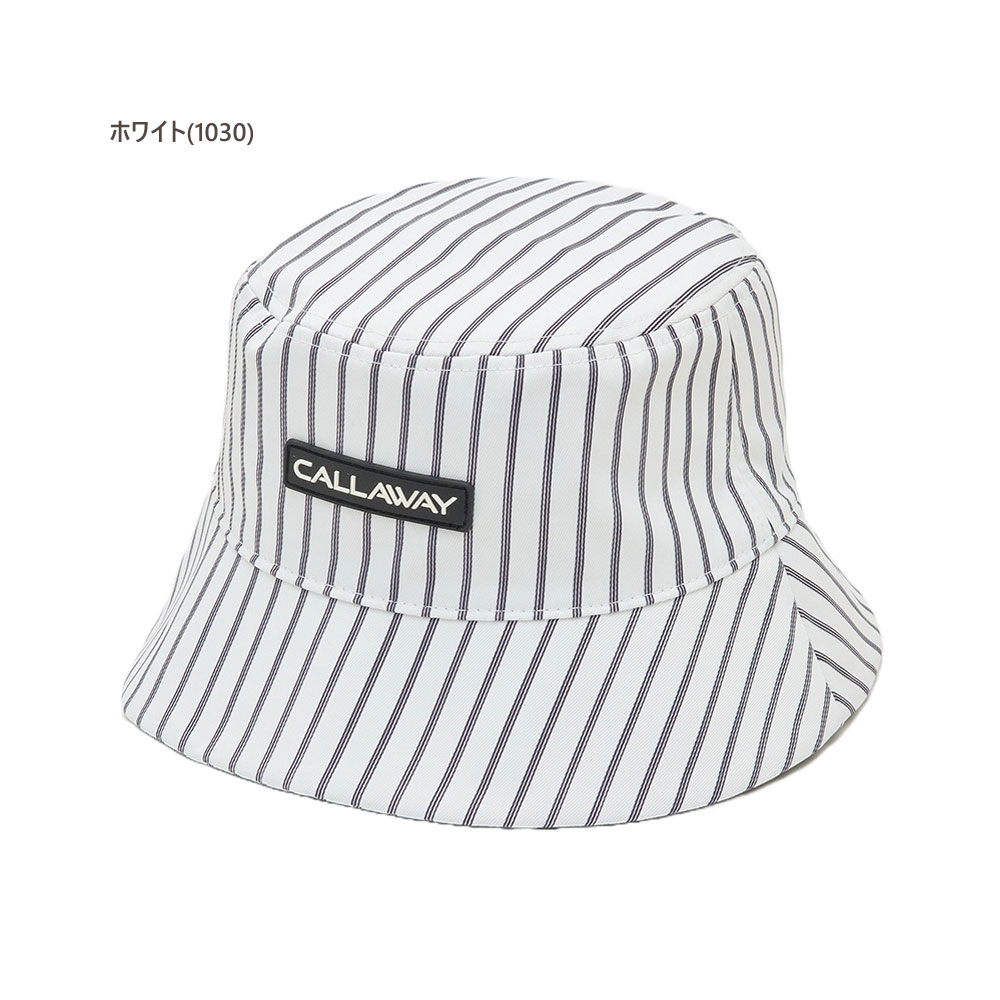 【セール】キャロウェイ ゴルフ ハット〔アパレル連動柄〕 【FREE(57cm)：レディース】Callaway 有名プロ着用ブランド 帽子 レディース【2025春夏新作モデル】 c25191212