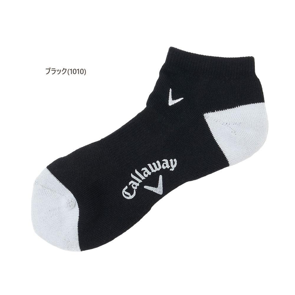 キャロウェイ ゴルフ アンクル ソックス〔年間定番〕 【FREE：レディース】キャロウェイ ゴルフ Callaway 有名プロ着用ブランド ゴルフ 靴下 レディース【2025新作モデル】 c25993200 【クーポン】【メール便】