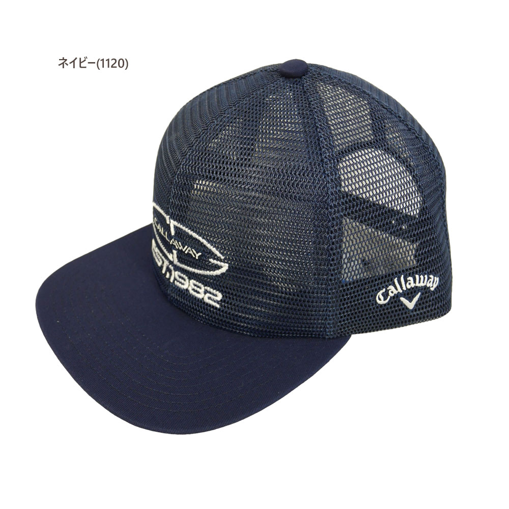 【セール】キャロウェイ ゴルフ キャップ〔メッシュ〕 c25191107 【FREE(ツバ7.5cm)：メンズ】Callaway キャロウエイ 帽子 メンズ【2025春夏新作】【期間限定クーポン】