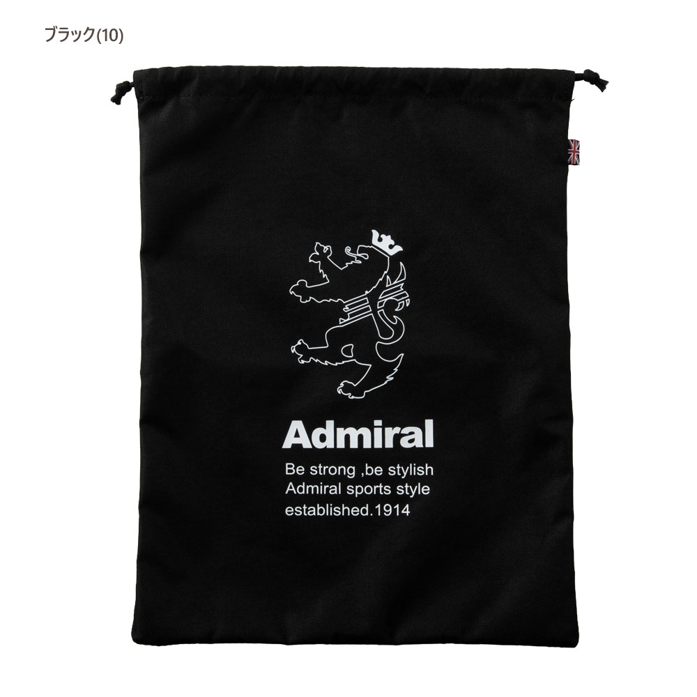 【P2倍】アドミラル ゴルフ 巾着〔シューズケース〕 admz6ae2 【W34×H45cm：ユニセ...
