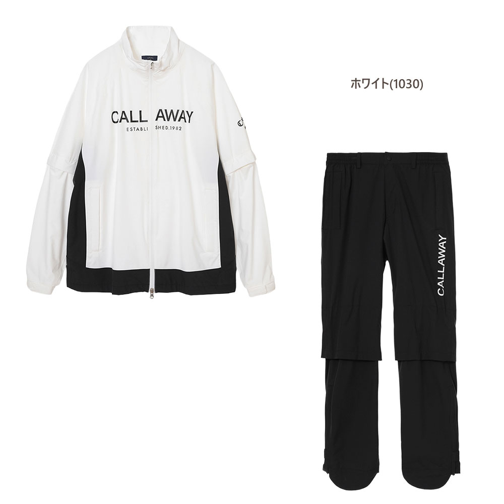 キャロウェイ ゴルフウェア セットアップレインウェア c26989100 【M/L/LL/3L寸：メンズ】Callaway キャロウエイ ゴルフウエア レインウェア メンズ【新作】