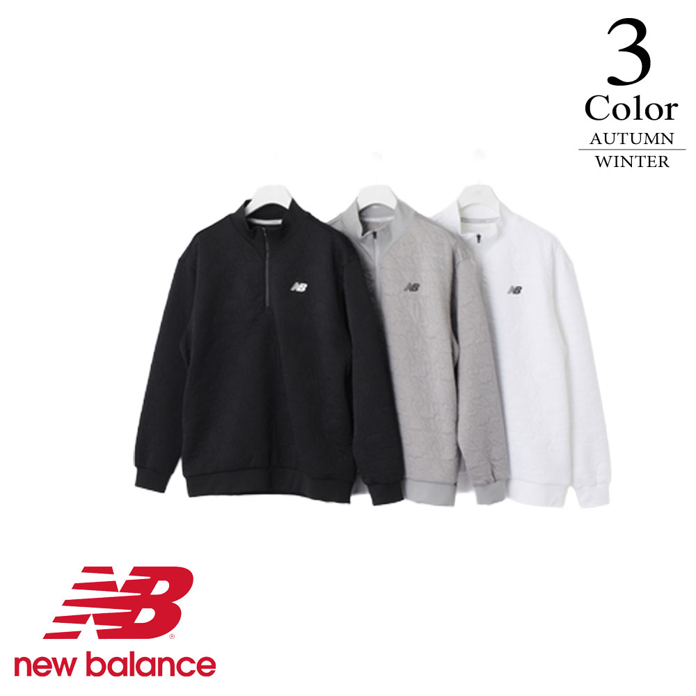 楽天市場】new balance ハーフジップの通販