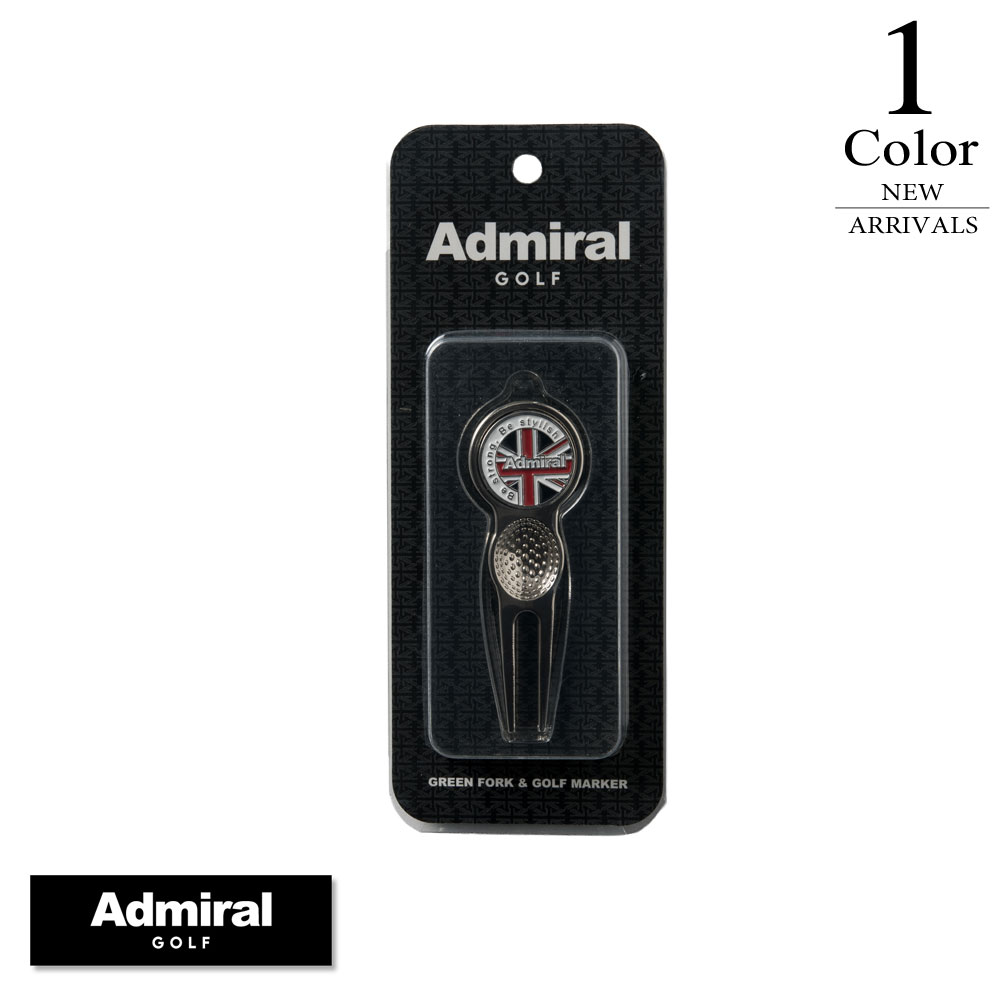 【P3倍】アドミラル ゴルフ グリーンフォーク ユニオンジャック admg6bm4 【グリーンフォーク:8.5cm：ユニセックス】Admiral GOLF フォーク メンズ レディース【2026新作】【メール便】