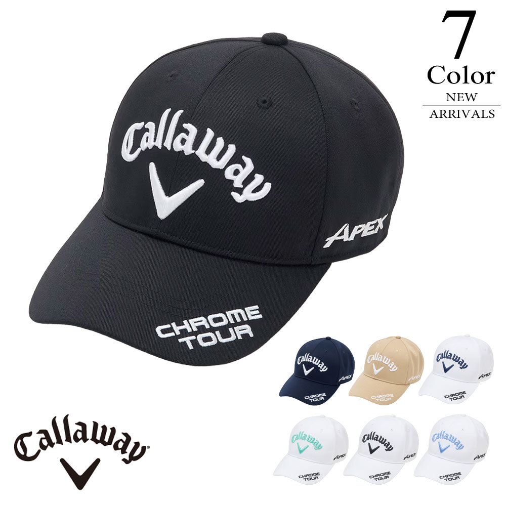 【セール】キャロウェイ ゴルフ TOUR RTW キャップ 25 JM c25990100 【FR：メンズ】Callaway キャロウエイ 帽子 メンズ【新品】