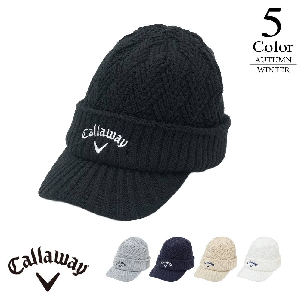 キャロウェイ ゴルフ ダイヤ柄ツバ付きニット c26291120 【FR：メンズ】Callaway ...
