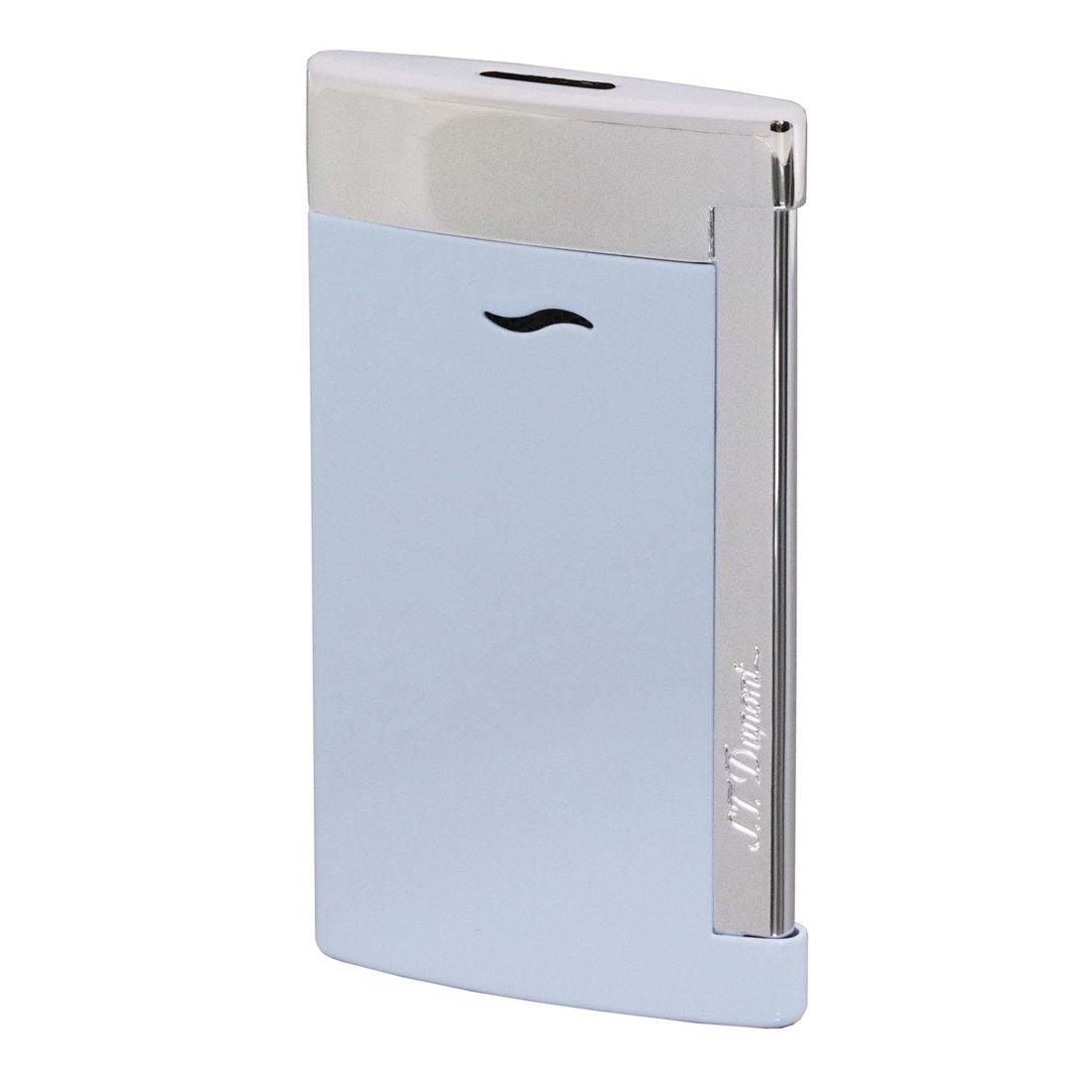 ST デュポン スリム7 ターボライター 27779 ベイビーブルー/クローム Slim 7 薄型 国内正規品 S.T.Dupont 高級 人気 ブランド おし...