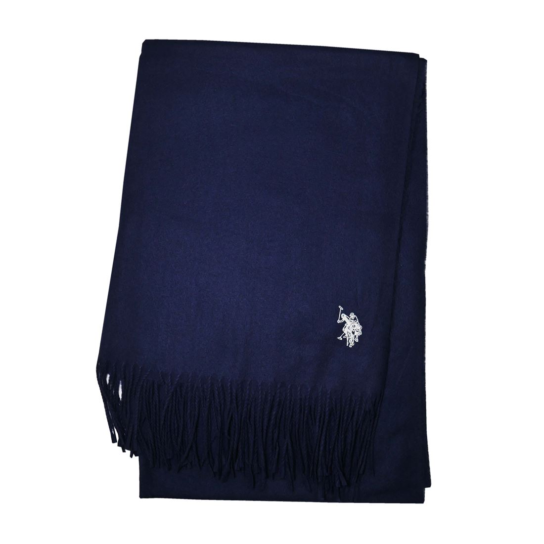 U.S. POLO ASSN.(ユーエス ポロ アッスン) ストール uspa_2012_66064 NAVY 刺繍カラーWHITE プレゼント ギフト 就職祝い 入学祝い 卒業記念 新生活 昇進祝い 入学式 卒業式 成人式 お祝い クリスマス