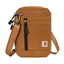 Carhartt カーハート ウォレットショルダー B000039620199Brown Nylon Duck Crossbody Wallet 撥水加工を施し...