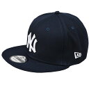 NEW ERA 9FIFTY スナップバックキャップ ニューヨーク ヤンキース BASIC MLB/11591024 ネイビー メンズ レディース 男性用 女性...