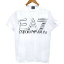 EA7 EMPORIO ARMANI エンポリオアルマーニ 半袖Tシャツ 3LPT20/PJFFZ 1100 WHITE ホワイト スポーツライン エアセッテ メンズ 男性用 高級 人気 ブランド おしゃれ おすすめ シンプル