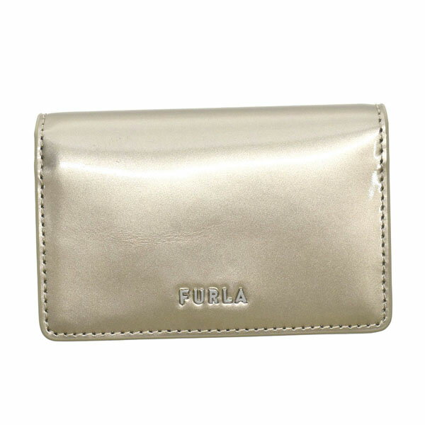 フルラ WP00154 BX0377 TAM F SPLENDIDA 名刺入れ BE ベージュ系メタリック カードケース FURLA レディース 女性用 人気 ブランド おしゃれ おすすめ [贈り物 就職祝い 昇進祝い 母の日 クリスマス]