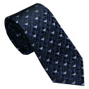 エンポリオ アルマーニ ネクタイ 2022FWモデル 340075 2R603 00035 BLU NAVY ロゴ ネイビーブルー系 EA EMPORIO AR...