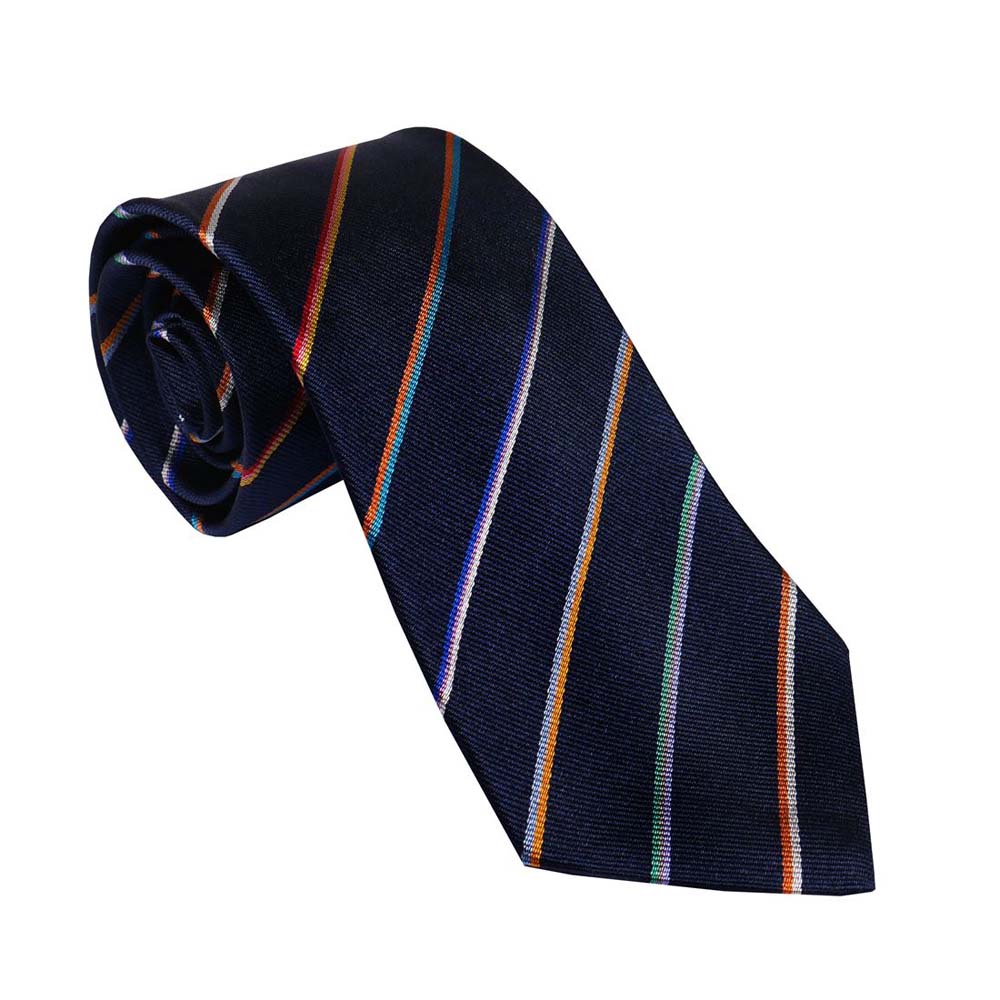 PAUL SMITH ポールスミス ネクタイ FW22 M1A-0TIE-J41189-47 NAVY ネイビーブルー系 ストライプ ポール・スミス 人気 高級 ブランド 男性用 メンズ おしゃれ 成人式 就職祝い 父の日 バレンタイン クリスマス