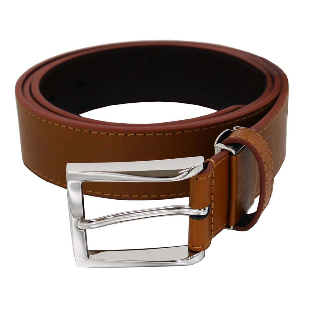 U.S. POLO ASSN. レザーベルト USPA-2625BR BROWN(型押)/DARK BROWN(艶有) バックルカラー シルバー ユーエス ポロ アッスン 男性用 メンズ おしゃれ 成人式 就職祝い 父の日 バレンタイン クリスマス