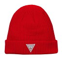 GUESS ゲス ニット帽 ニットキャップ AI4A8858DS_RED レッド メンズ レディース 男性用 女性用 プレゼント ギフト バレンタイン クリスマ...